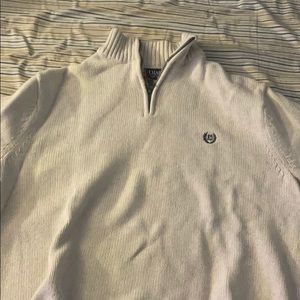 Chaps quarter zip sweater